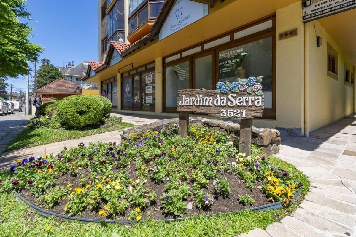 Rosa Edificio Jardim Da Serra Gramado Ngoại thất bức ảnh