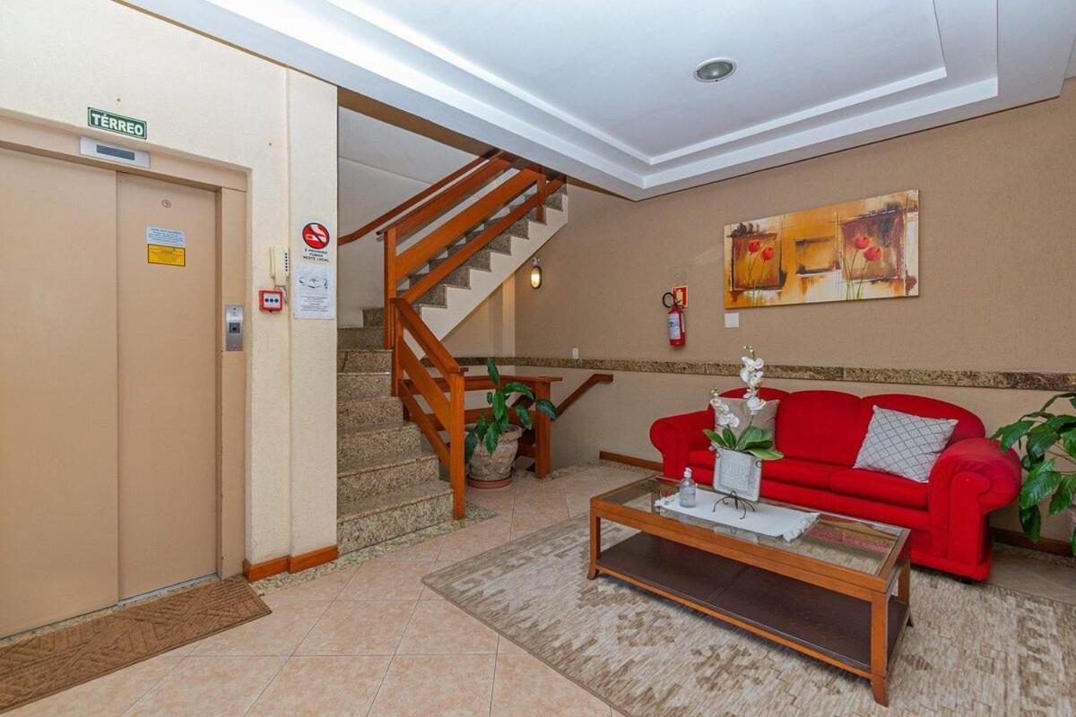 Rosa Edificio Jardim Da Serra Gramado Ngoại thất bức ảnh